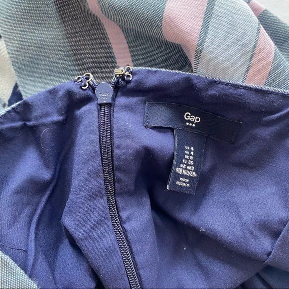 GAP Women’s Striped Color Block Mini Skirt - Picture 6 of 8